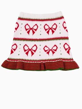 J. Marie The Zoe Bow Tween Sweater Skirt